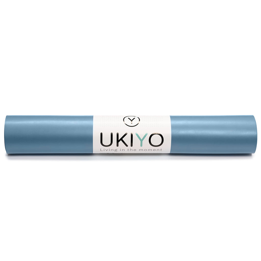 Ukiyo Ukiyo 5mm Mat - Natural Rubber Yoga Mat Aqua